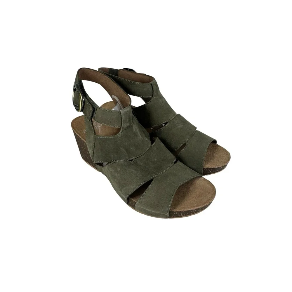 Dansko Sera wedge sandal Women Size 38 No Box